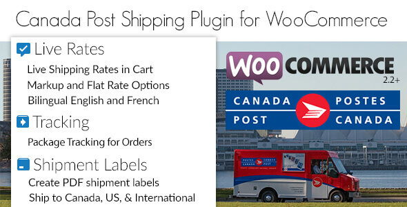 Canada Post Woocommerce Shipping Plugin 1.7.9