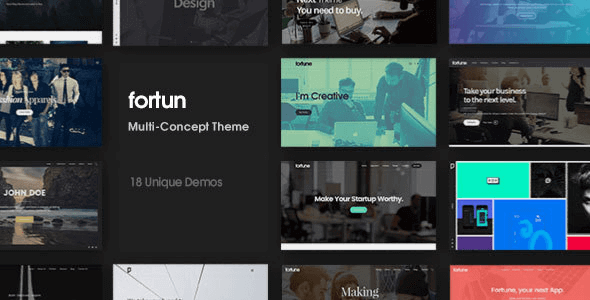 Fortun 1.2.4 – Multi-Concept WordPress Theme