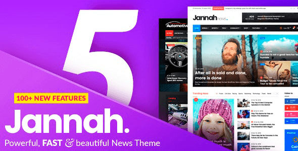 Jannah 5.4.10 NULLED – WordPress News Magazine Blog & BuddyPress Theme