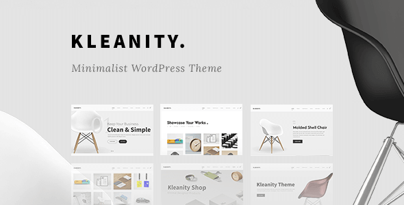 Kleanity 1.3.3 – Minimalist WordPress Theme Creative Portfolio