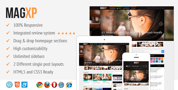 MagXP 3.2.12 – Ultimate Magazine WordPress Theme