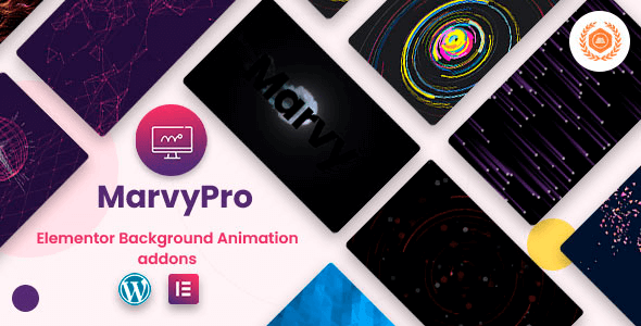 MarvyPro 1.6.0 – Background Animations for Elementor