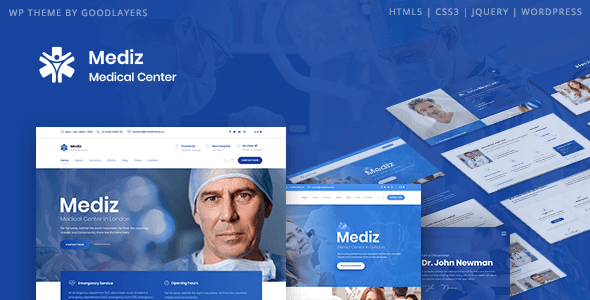 Mediz 2.0.6 NULLED – Medical WordPress