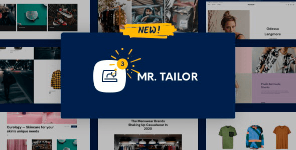 Mr. Tailor 3.0.9 – Responsive WooCommerce Theme