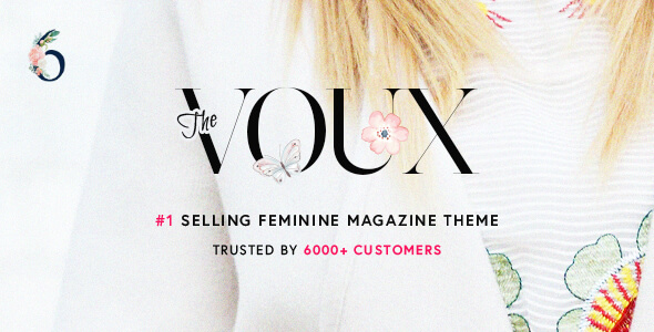 The Voux 6.8.6 NULLED – A Comprehensive Magazine Theme