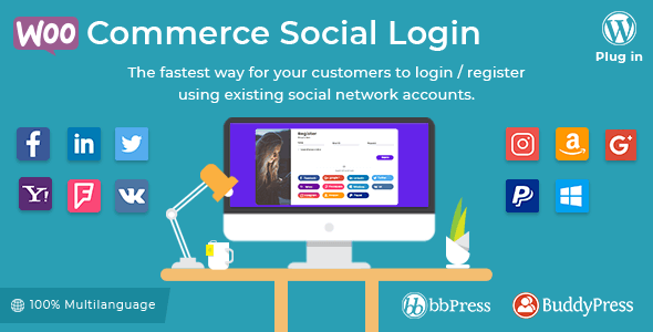 WooCommerce Social Login 2.3.12 – WordPress Plugin