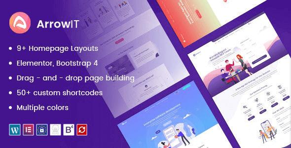 ArrowIT 1.2.8 – Technology, Digital Transformation WordPress Theme