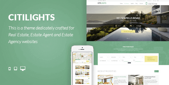 CitiLights 3.6.0 – Real Estate WordPress Theme