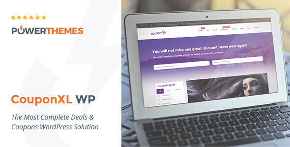 CouponXL 4.4.0 – Coupons Deals & Discounts WP Theme