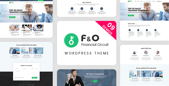 F&O 1.2.3 – Consultant Finance WordPress Theme