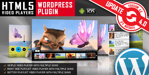 HTML5 Video Player 5.3.4 – WordPress Plugin