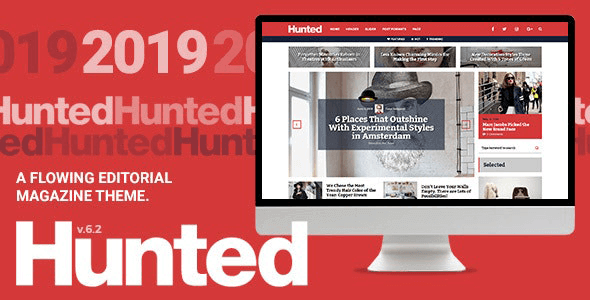 Hunted 8.0.4 – A Flowing Editorial Magazine Theme