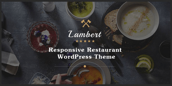 Lambert 2.5.5 – Restaurant Cafe Pub WordPress Theme