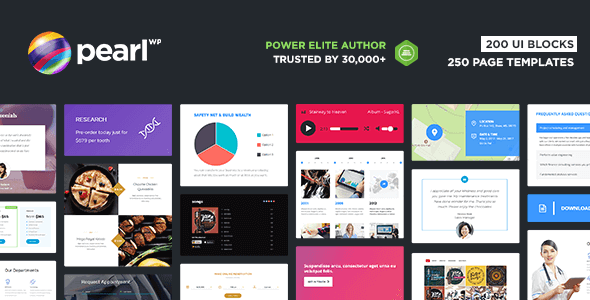 Pearl WP 3.3.3 NULLED – Micro-niche Business WordPress Themes Bundle