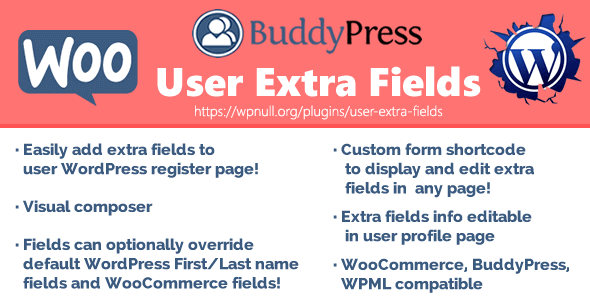 User Extra Fields 16.0 NULLED