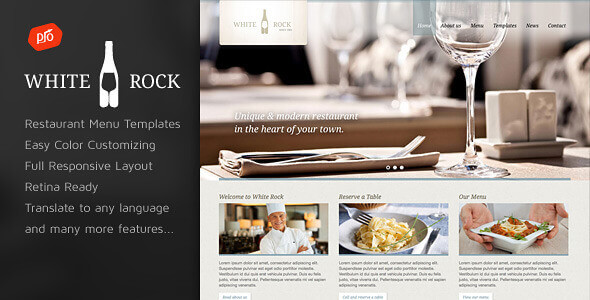 White Rock 3.8 – Restaurant & Winery Theme