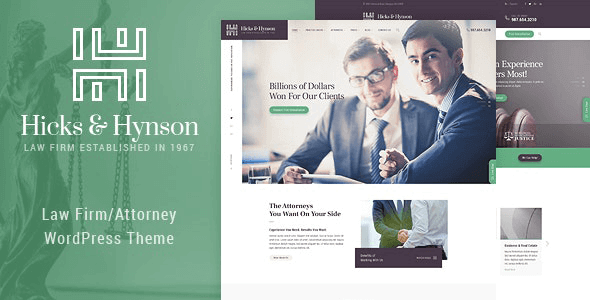 Hicks & Hynson 2.3 NULLED – Law Firm Attorney WordPress Theme