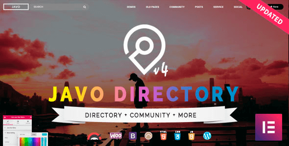 Javo 5.0.1 NULLED – Directory WordPress Theme