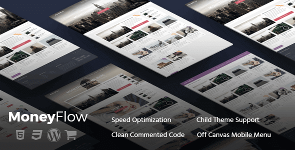 MoneyFlow 1.2.11 – Modern and Professional WordPress Theme