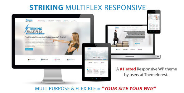 Striking MultiFlex & Ecommerce 2.1.9 – Responsive WP Theme