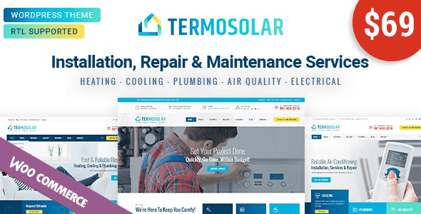 Termosolar 3.2 NULLED – Maintenance Services WordPress Theme