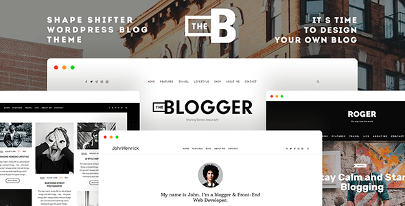 TheBlogger 2.2.1 – A WordPress Blogging Theme for Bloggers