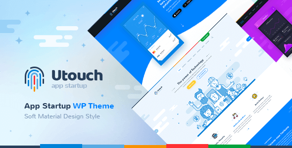 Utouch 3.3.3 NULLED – Startup Business and Digital Technology WordPress Theme