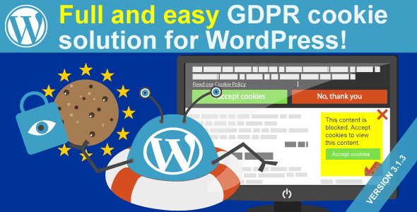 WeePie Cookie Allow 3.4.2 NULLED – Complete GDPR Cookie Consent Solution for WordPress