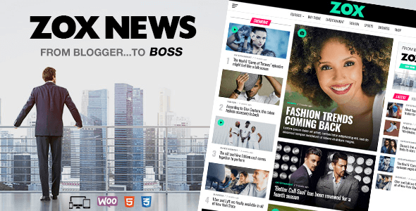 Zox News 3.14.1 NULLED – Professional WordPress News & Magazine Theme