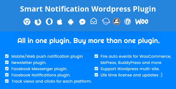 Desktop & Mobile Push Notification System WordPress Plugin 9.3.9 NULLED