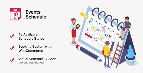 Events Schedule 2.5.17 – WordPress Plugin