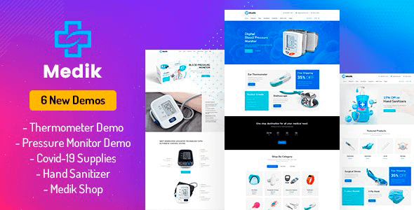 Medik 2.6 – Medical WooCommerce Theme