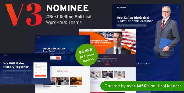 Nominee 3.7 – Theme for Candidate Political Leader