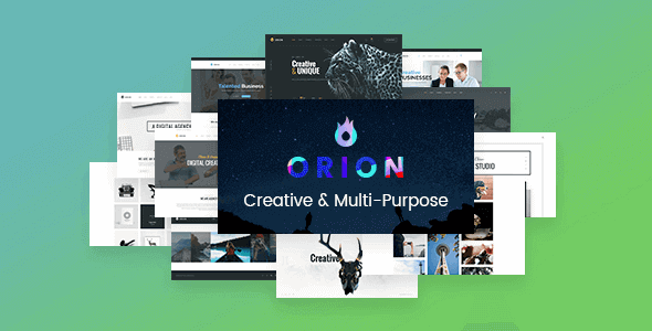 Orion 2.0 – Creative Multi-Purpose WordPress Theme