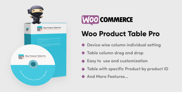 Woo Product Table Pro 8.0.3 NULLED – WooCommerce Product Table view solution