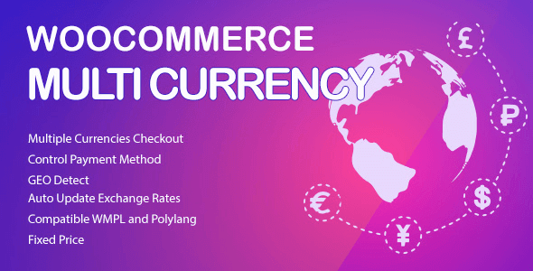 WooCommerce Multi Currency 2.1.36 – Currency Switcher