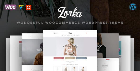 ZORKA 1.5.4 – Wonderful Fashion WooCommerce Theme