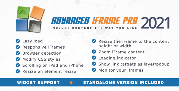 Advanced iFrame Pro 2022.5