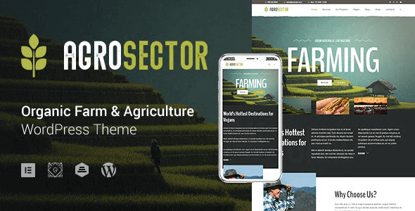 Agrosector 1.4.8 NULLED – Agriculture & Organic Food