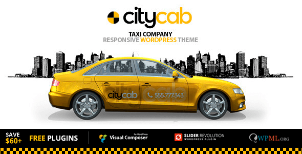 CityCab 3.5.3 – Taxi Company & Taxi Firm WordPress Theme