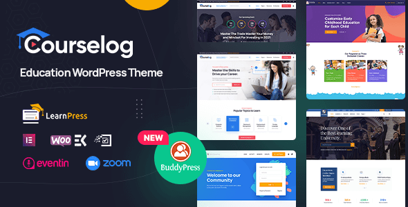 Courselog 1.3.8 – Education WordPress Theme