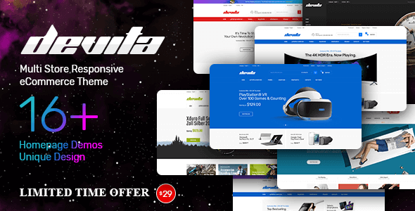 Devita 1.7.1 – Multipurpose Theme for WooCommerce WordPress