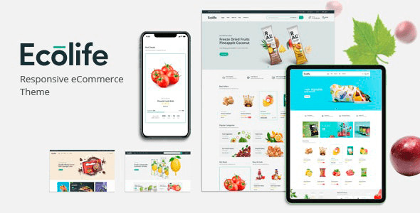 Ecolife 1.0.5 – Organic WooCommerce WordPress Theme