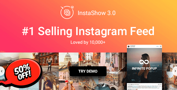 InstaShow 4.0.2 – Instagram Feed for WordPress