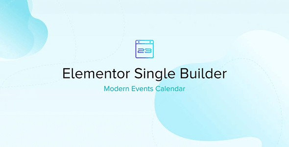 Modern Events Calendar Elementor Single Builder 1.7.5