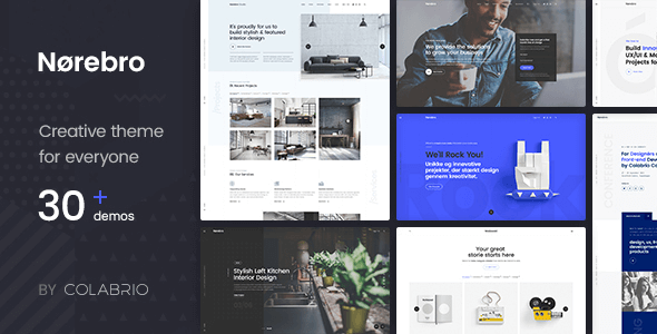 Norebro 1.5.6 – Creative Multipurpose WordPress Theme