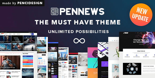 PenNews 6.6.4 NULLED – Multi-Concept News/Magazine AMP WordPress Theme