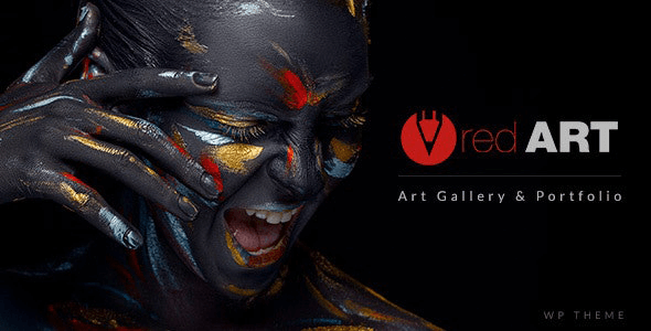 Red Art 2.8 – Photography Art Gallery, Art School Theme