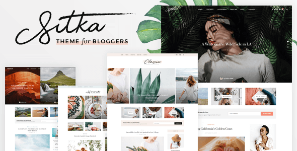 Sitka 1.3.1 – Modern WordPress Blog Theme