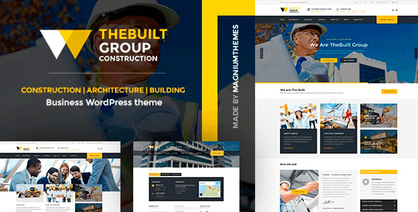 TheBuilt 2.4.2 NULLED – Construction and Architecture WordPress theme